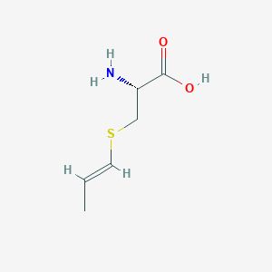 Chemical structure of S-1-Propenyl-L-cysteine