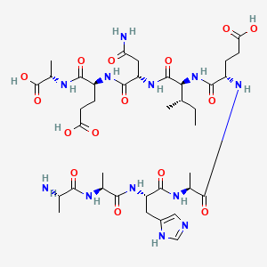 Chemical structure of OVA (329-337)