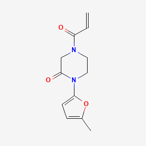 Chemical structure of EN523