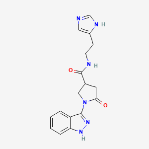 Chemical structure of PA-9