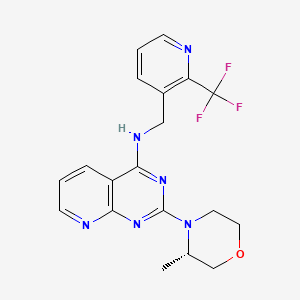 Chemical structure of AWZ1066S