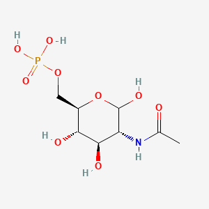 Chemical structure of N-Acetyl-D-Glucosamine 6-Phosphate