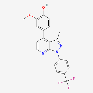 Chemical structure of ML303