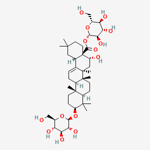 Chemical structure of Eclalbasaponin I
