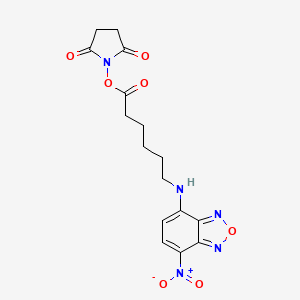 Chemical structure of NBD-X, SE