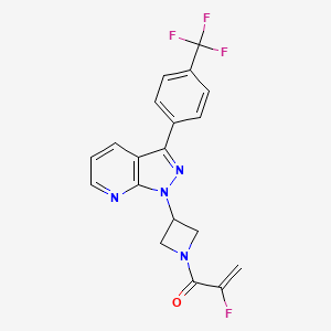 Chemical structure of YAP/TAZ inhibitor-2