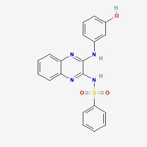 Chemical structure of HIV-IN-6