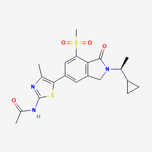 Chemical structure of AZD3458