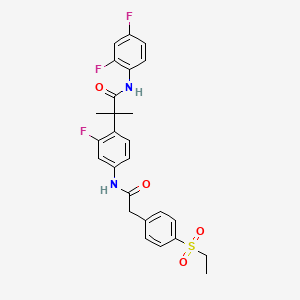 Chemical structure of S18-000003
