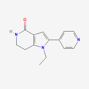 Chemical structure of PKN1/2-IN-1