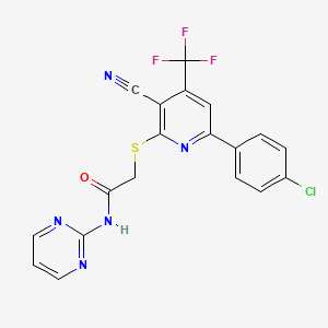 Chemical structure of RTI-7470-44