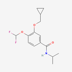 Chemical structure of FCPR03