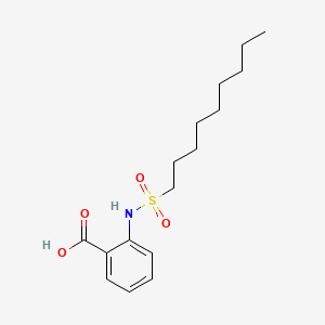 Chemical structure of FSG67