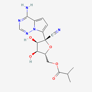 Chemical structure of ATV006
