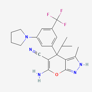 Chemical structure of SHMT-IN-2