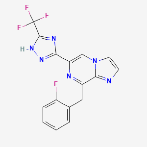 Chemical structure of Zagociguat