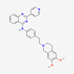 Chemical structure of P-gp inhibitor 1