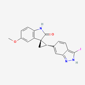 Chemical structure of PLK4-IN-1