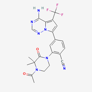 Chemical structure of PI3Kδ-IN-1