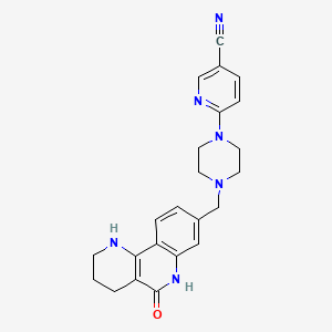 Chemical structure of Nesuparib