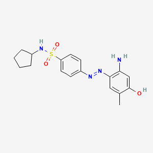Chemical structure of ZL0454