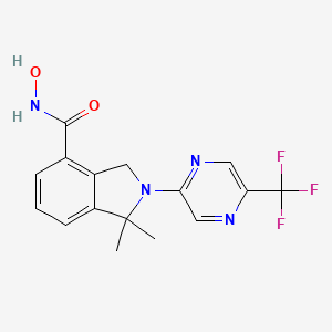 Chemical structure of FT895