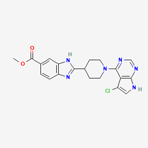 Chemical structure of R-10015