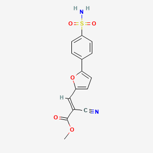 Chemical structure of CCI-006