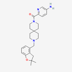 Chemical structure of AZ084