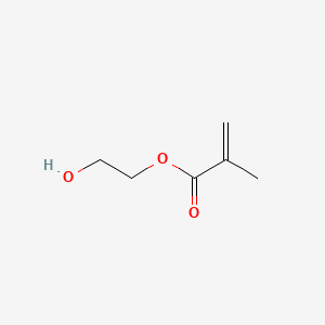 Chemical structure of 2-Hydroxyethyl methacrylate