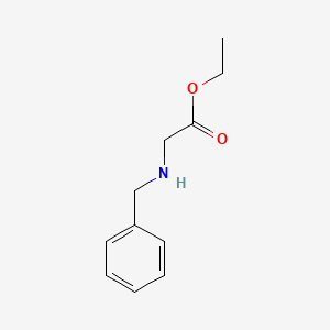 Chemical structure of N-Benzylglycine ethyl ester