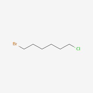 Chemical structure of 1-Bromo-6-chlorohexane