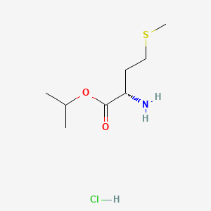 Chemical structure of H-Met-OiPr hydrochloride
