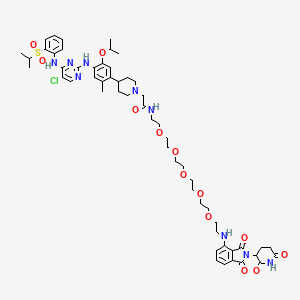 Chemical structure of MS4077