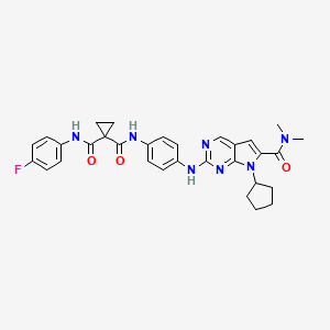 Chemical structure of CDK9-IN-8