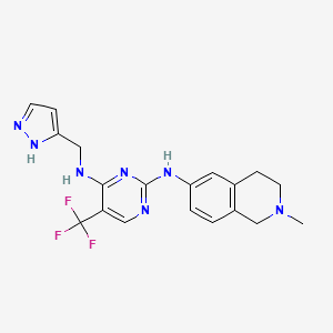 Chemical structure of PCC0208017