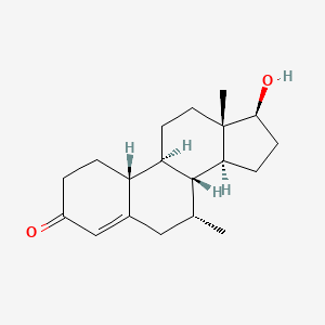 Chemical structure of Trestolone