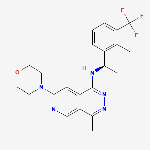 Chemical structure of SOS1-IN-11