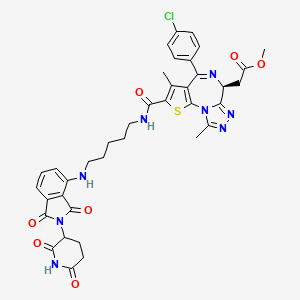 Chemical structure of ZXH-3-26