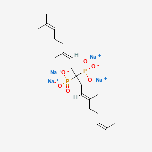 Chemical structure of Digeranyl bisphosphonate