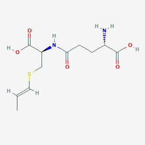 Chemical structure of γ-Glutamyl-S-1-propenyl cysteine