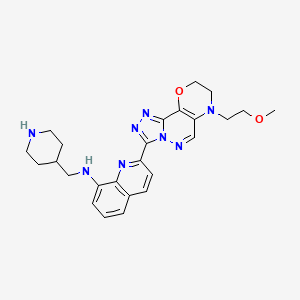 Chemical structure of PIM1-IN-1