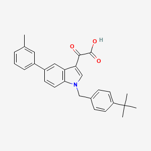 Chemical structure of Aleplasinin