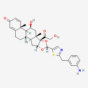 Chemical structure of INX-SM-6