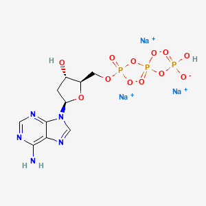 Chemical structure of ddGTP trisodium