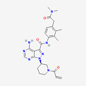 Chemical structure of TAS0728