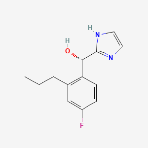 Chemical structure of AZ8838