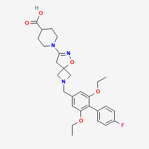 Chemical structure of SSTR5 antagonist 1