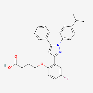 Chemical structure of FABPs ligand 6