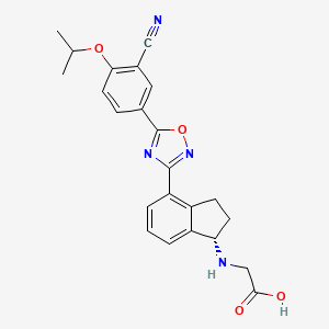 Chemical structure of RP101988